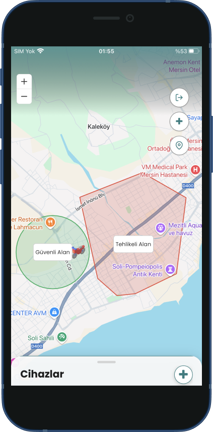Gözcü Mobil App Screenshot